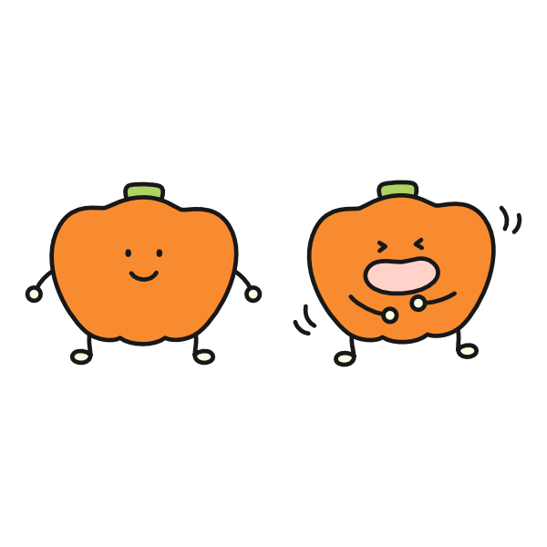 【りんごコロコロ】かぼちゃ