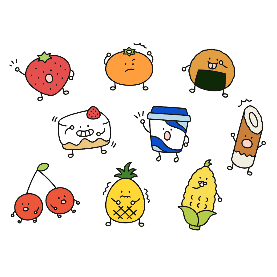 おやつたーべよ
