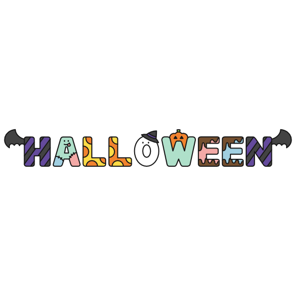 【飾り文字】HALLOWEEN