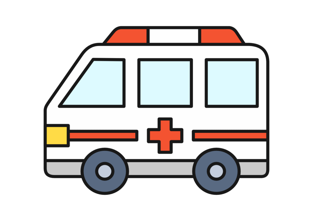 救急車(カラー)