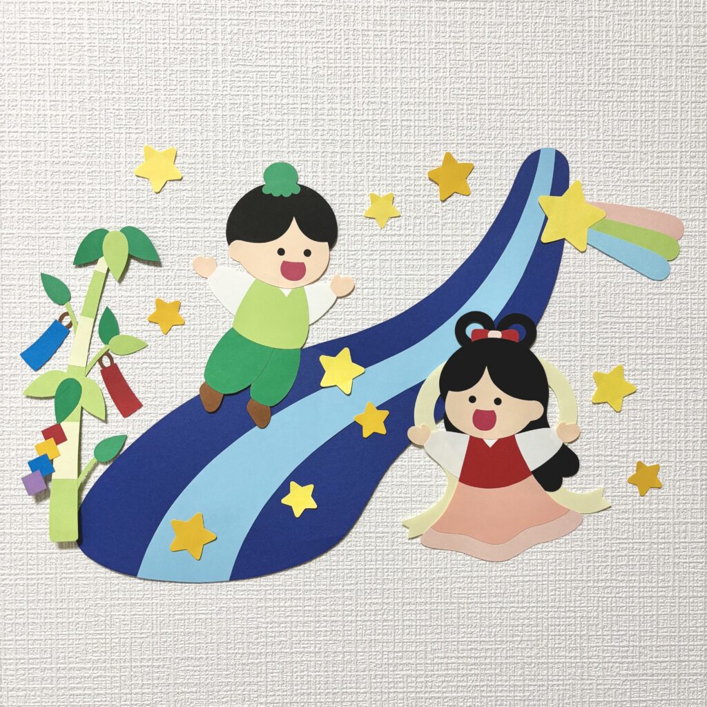 【壁面型紙】たなばた