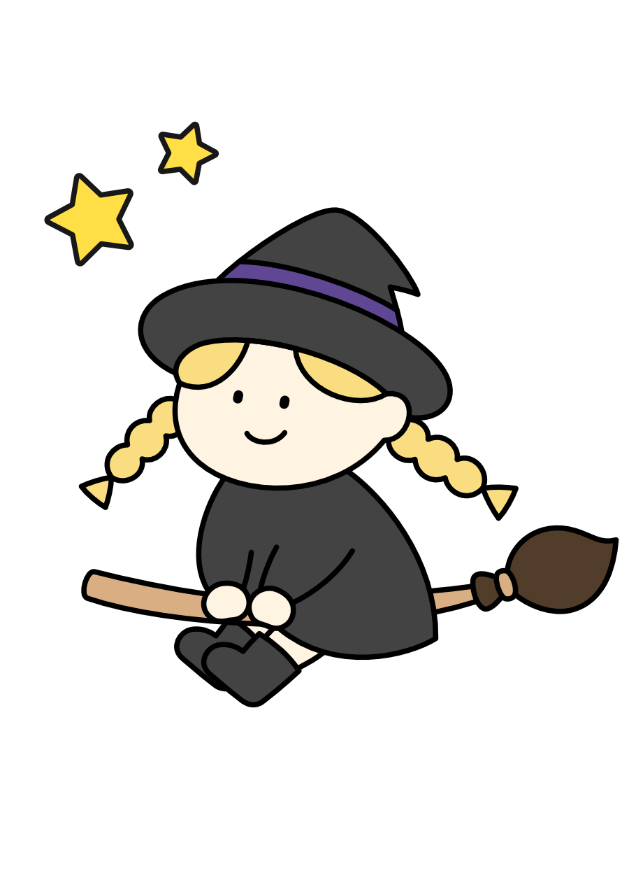 【トントントンあなたはだあれ?ハロウィンver.】魔女