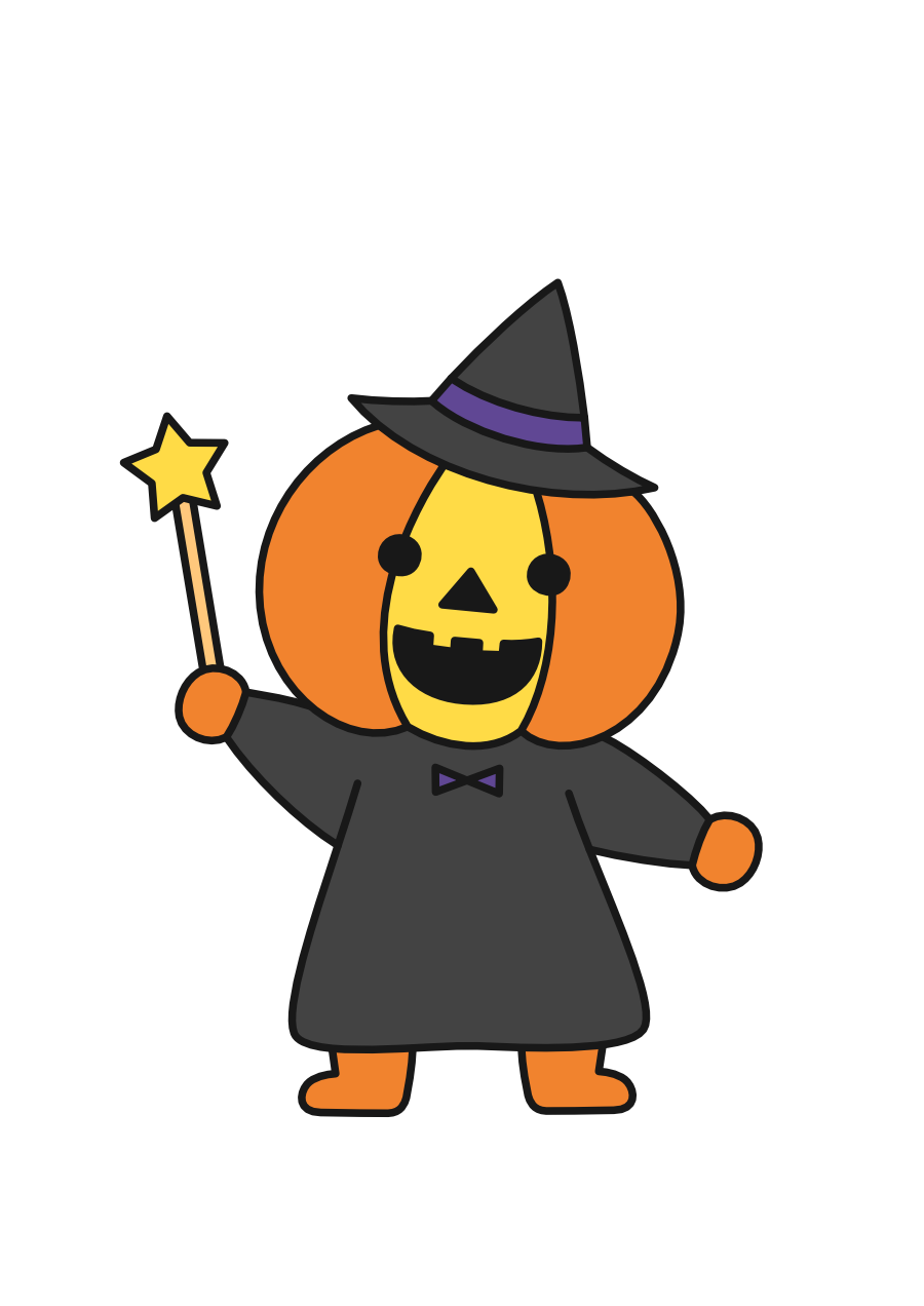 【トントントンあなたはだあれ?ハロウィンver.】ジャックオランタン
