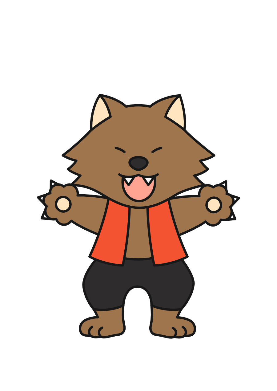 【トントントンあなたはだあれ?ハロウィンver.】オオカミ男