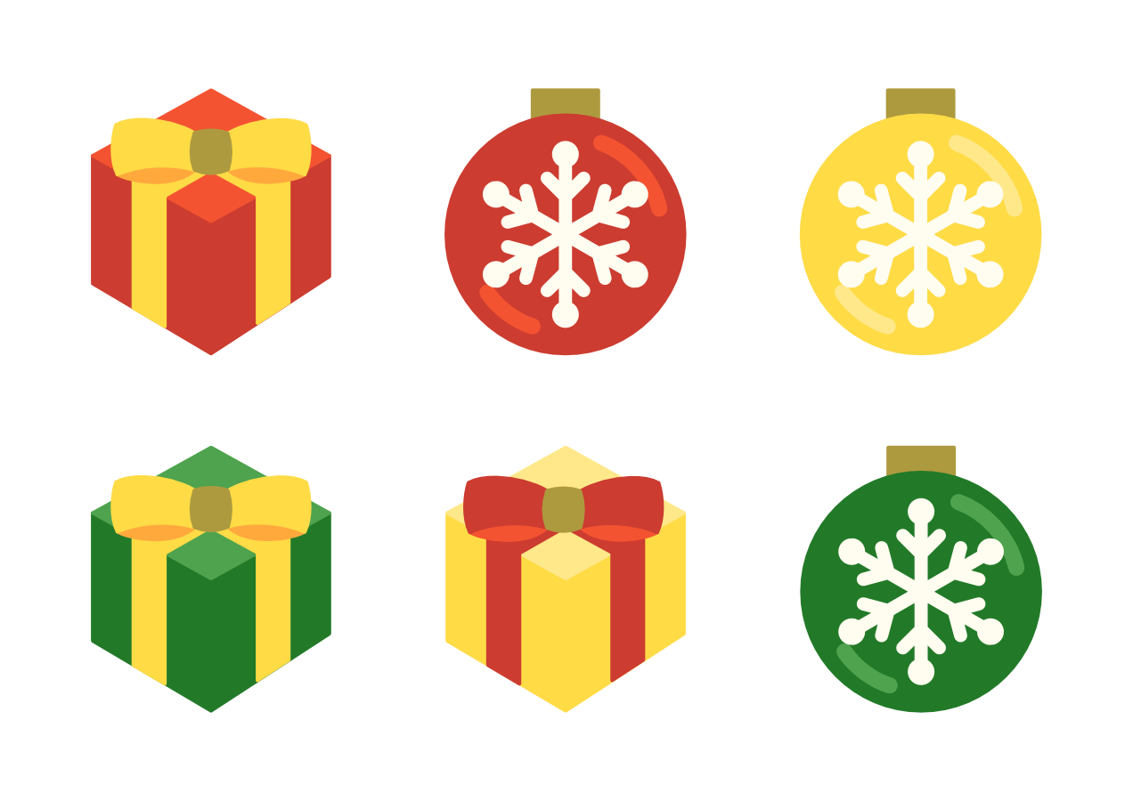 【イラストパーツ】クリスマス③