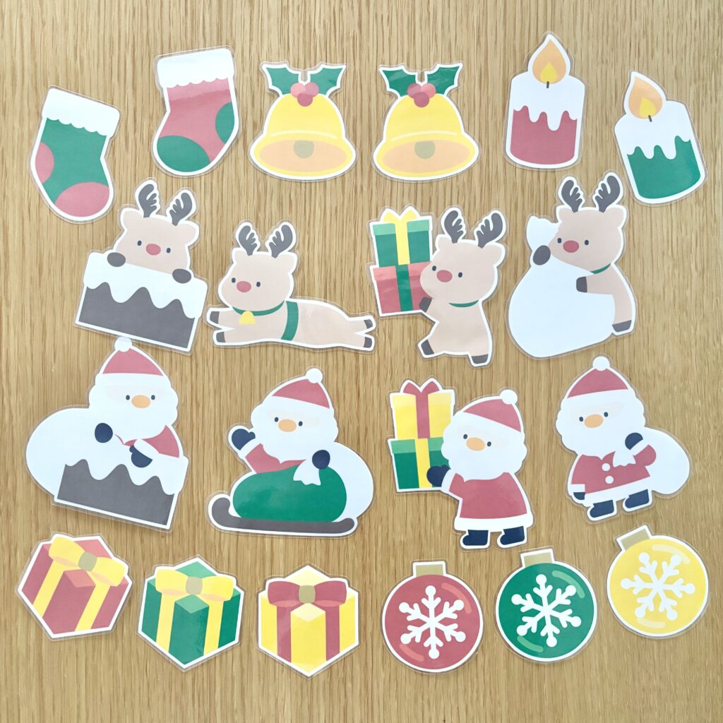 【イラストパーツ】クリスマス