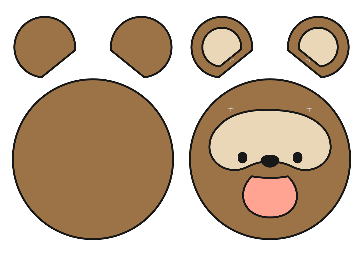 【まんまるちゃん】たぬき