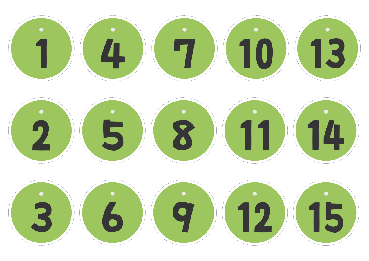 【イラストパーツ】日めくりカレンダー（日①）（切り取り線あり）